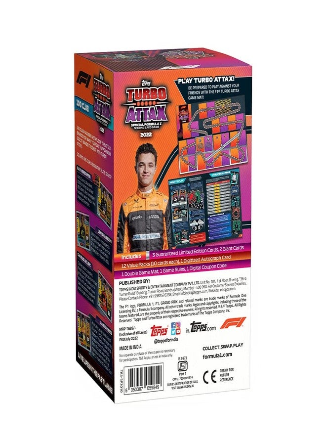 Topps F1 Turbo Attax 2022 - Trading and collectable Card Game (Smart Pack) - Image 4